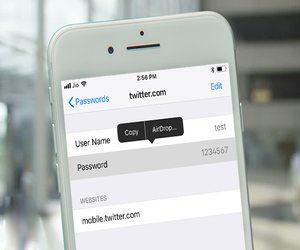 خطوات مشاركة كلمات المرور باستخدام خاصيّة AirDrop