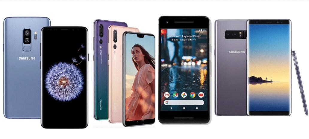 أهم وأبرز جوالات الأندرويد ذات الشاشات الكبيرة لعام 2018