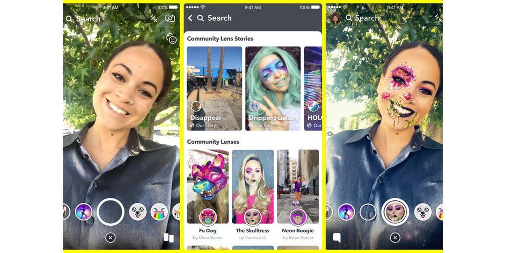 سناب شات تكشف عن الميزة الجديدة Lens Explorer لتصفح الآلاف من العدسات