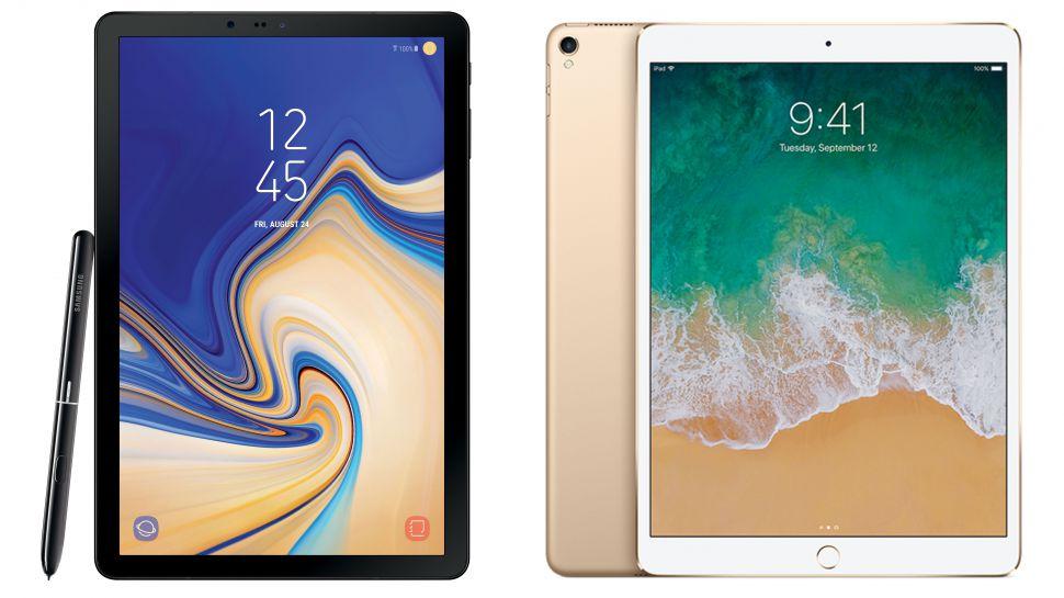 Galaxy Tab S4 ضد iPad Pro | مقارنة المواصفات بين الجهازين من حيث الشاشة والتصميم