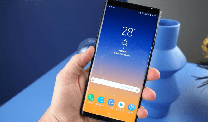 شاشة جوال Galaxy Note 9 تحصل على لقب أفضل شاشة جوال ذكي على الإطلاق