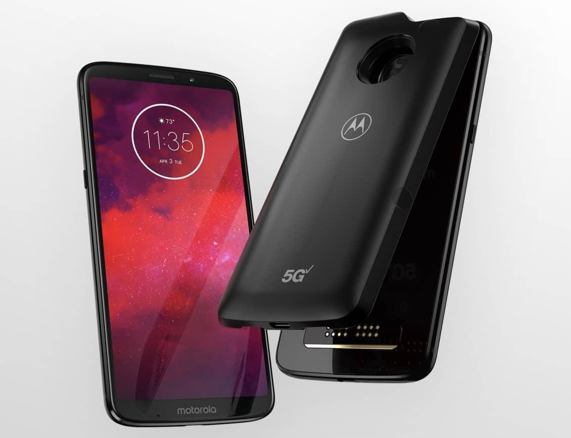 الإعلان الرسمي لجوال موتورولا الرائد Moto Z3 الداعم لشبكات 5G