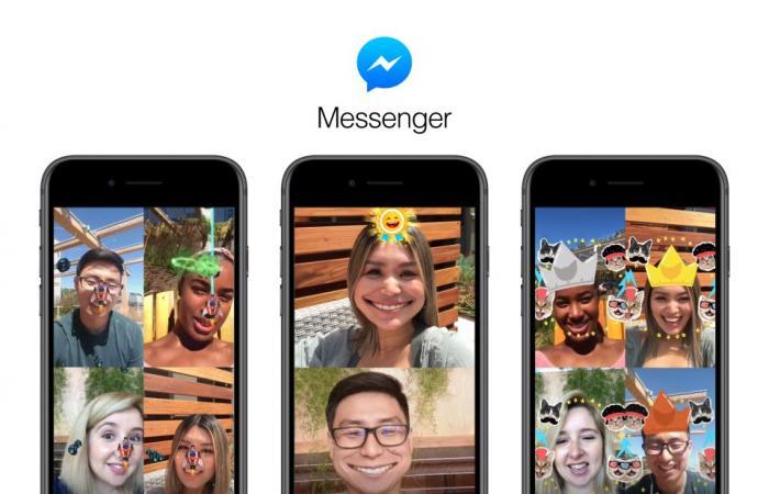 فيسبوك يقدم ألعاب جديدة ومسلية لتطبيق ماسنجر تستخدم الواقع المعزز والكاميرا