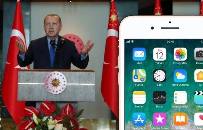بعد الأزمة الكبيرة بين تركيا وأمريكا، أردوغان يدعو الأتراك لمقاطعة الآيفون والمنتجات الأمريكية