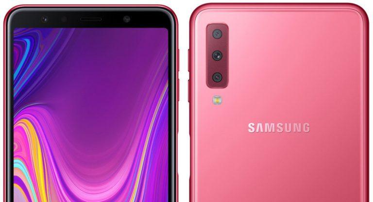 سامسونج تكشف رسميًا عن جوال Galaxy A7 بثلاث كاميرات ومزايا أخرى عديدة