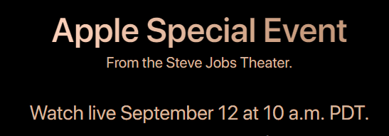 رابط البث المباشر لـ مؤتمر ابل 12 سبتمبر 2018