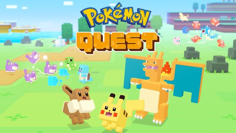 لعبة Pokémon Quest الشيقة، أحد ألعاب بوكيمون، متاحة لجوالات الآندرويد والآيفون