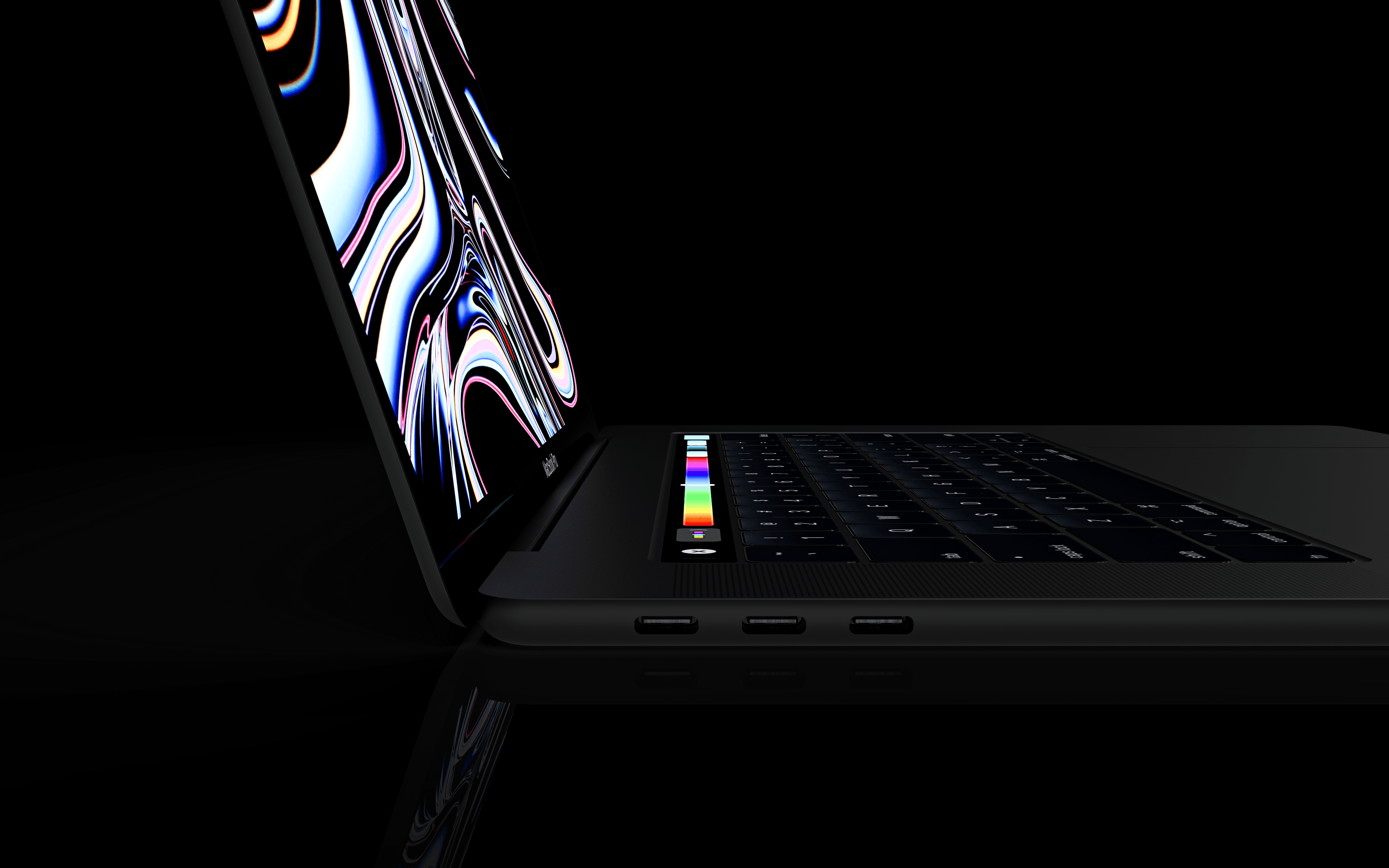 تصميم تخيلي لحاسب MacBook Pro المشاع إطلاقه خلال شهر أكتوبر الجاري