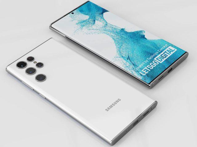 رصد هاتف Galaxy S22 Ultra على الموقع الرسمي ، والمواصفات