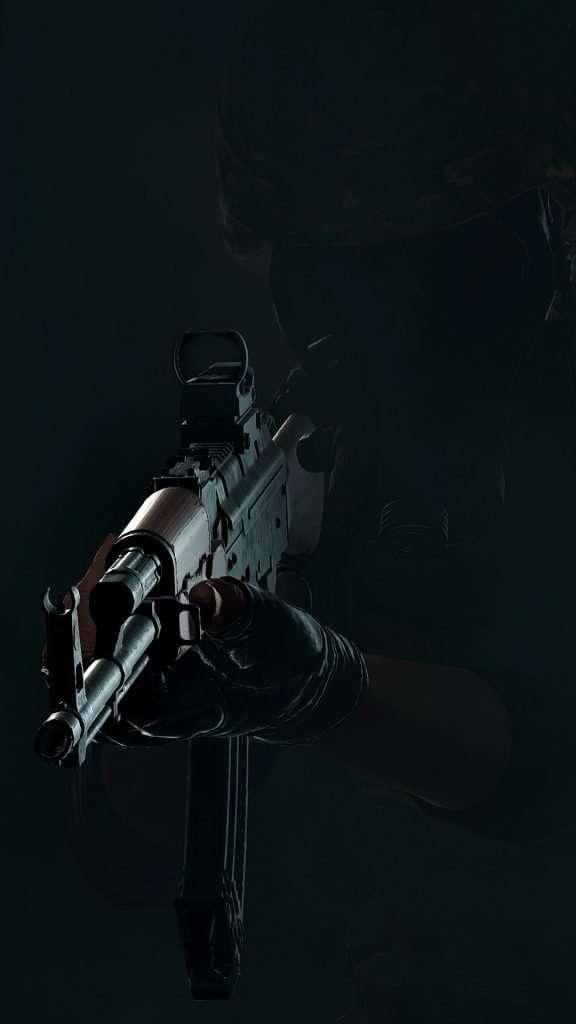 خلفيات ببجي ايفون سوداء hd