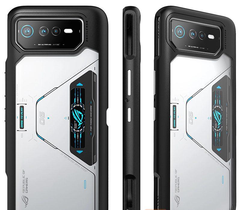 تسريبات مصورة تؤكد ملامح تصميم هاتف ASUS ROG Phone 6