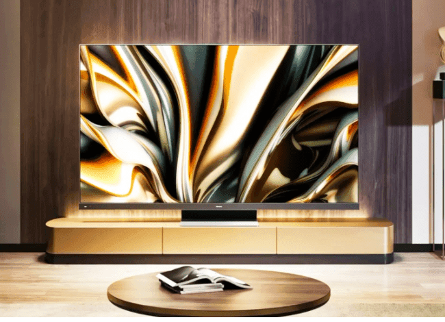شركة Hisense تكشف عن تلفزيون A9H الذكي مع شاشة OLED بمعدل تحديث 120 هرتز ومكبرات صوت بقوة 80 واط