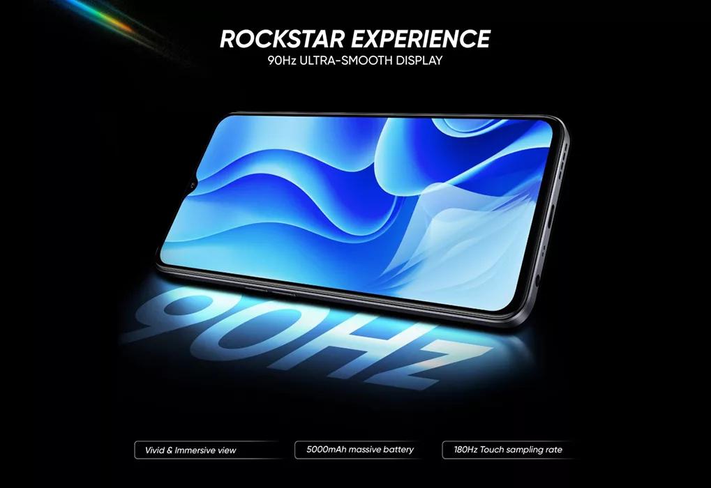 إعلان تشويقي يؤكد دعم هاتف Realme 9i 5G بمعدل تحديث 90Hz