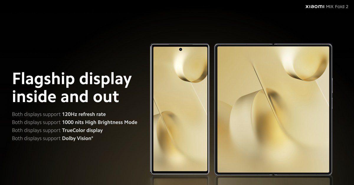شاومي تطلق Xiaomi Mix Fold 2 أنحف الهواتف القابلة للطي