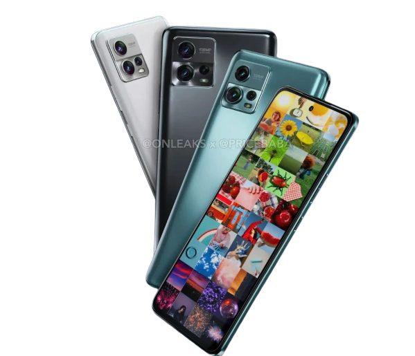 صور مسربة توضح تصميم هاتف موتورولا القادم Moto G72