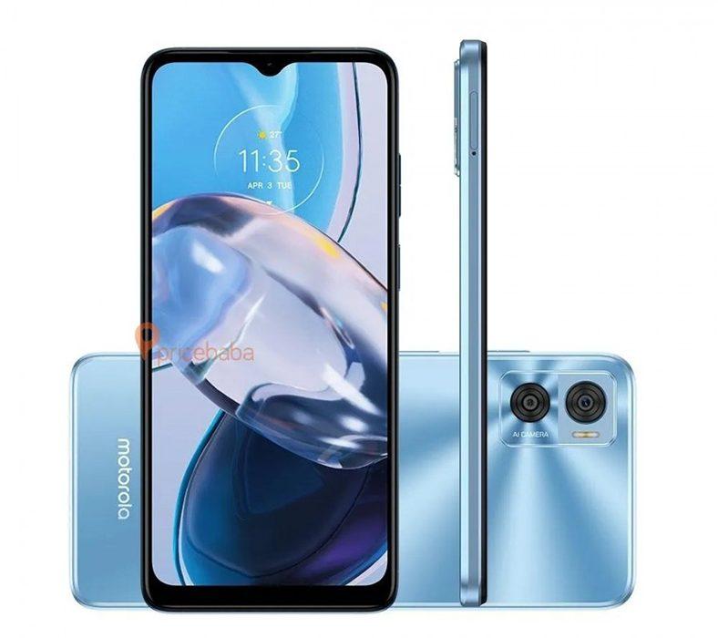 تسريبات مصورة تستعرض تصميم وألوان هاتف Motorola Moto E22