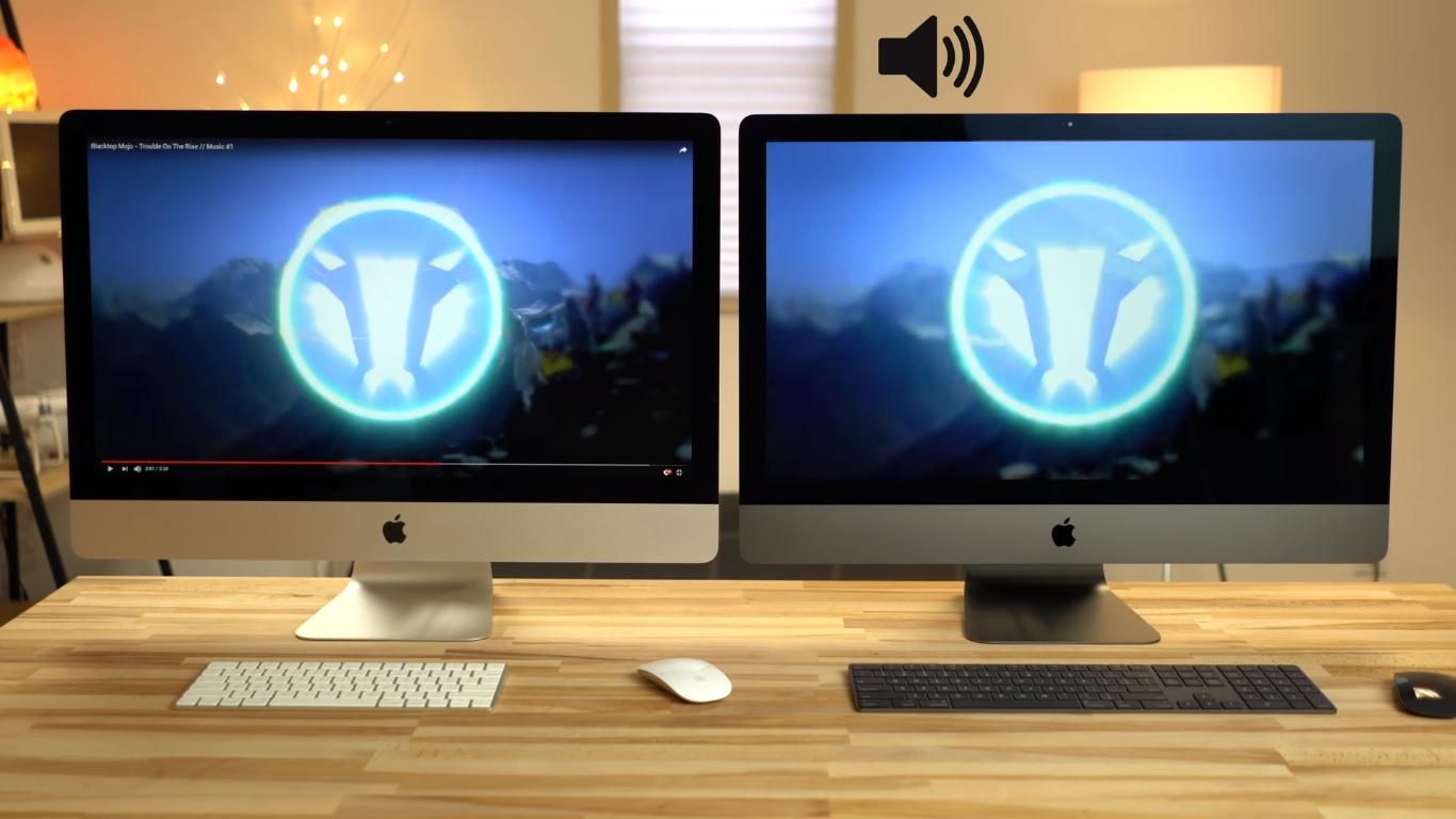 بالفيديو: مقارنة بين آيماك برو 2017 وحاسوب آيماك 5K من حيث الصوت وفيديو FaceTime