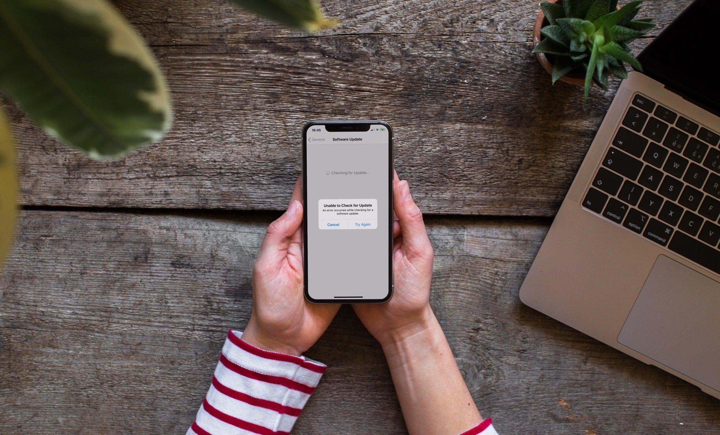 عدم العثور على تحديث .. كيف تصلح المشكلة التي تظهر عند محاولة تحديث أجهزة آيفون وآيباد