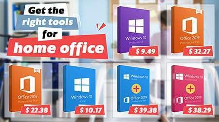 أهم البرامج العمل من المنزل – إصدارات ويندوز 10 و مايكروسوفت أوفيس بتخفيضات مهولة!
