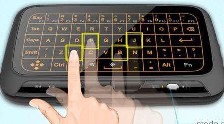 احصل على لوحة المفاتيح H18+ اللاسلكية مع ميزة اللمس !