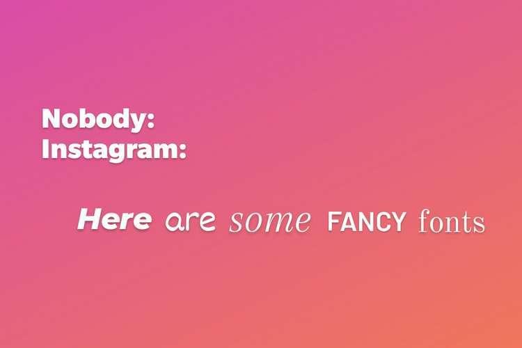 انستقرام تطلق عددًا من الخطوط الجديدة لاستخدامها في القصص