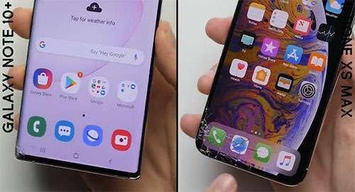 سامسونج جالكسي نوت 10 بلس ضد آيفون XS Max