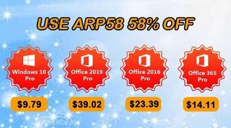 منتجات مايكروسوفت ويندوز 10 برو أوفيس 2019 و 2016 برو متوفرة الآن بأرخص الأسعار