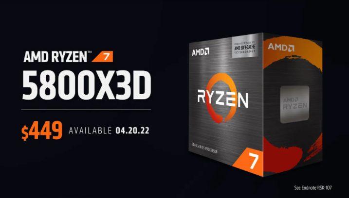 ِAMD تعلن عن أسعار الإصدارات الجديدة من سلسلة معالجات Ryzen 5000 و4000